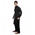 Premium Cotton Pathani suit -Black